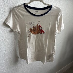 Old Navy Sloth Sleep Set Size S